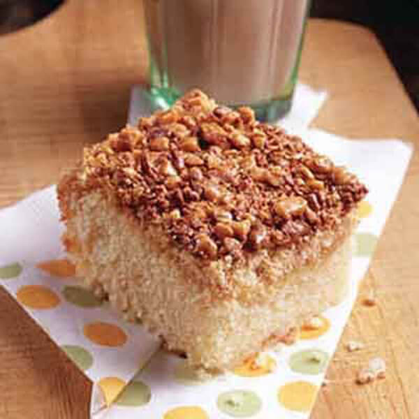 Toffee Snack Cake Recipe Land O’Lakes